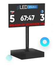 LED-scorebord Medium, 320 × 180 cm