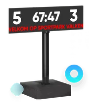 LED-scorebord Small, 320 × 90 cm